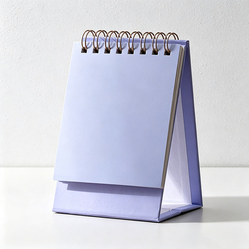 CouldNook 2026 Desk Calendar - 2026 Minimalist Gold Foil English Standing Calendar