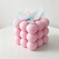 CouldNook Aesthetic Bubble Cube Scented Candle - Pastel Rubik's Aromatherapy Gift