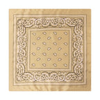 Paisley Print Culinary Bandanas - Polyester Square Headscarf(Set of 10)