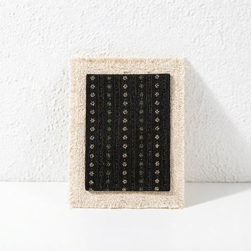 CouldNook Vintage Zen Waterproof Fabric Tea Mat - Chinese Wabi-Sabi Placemat