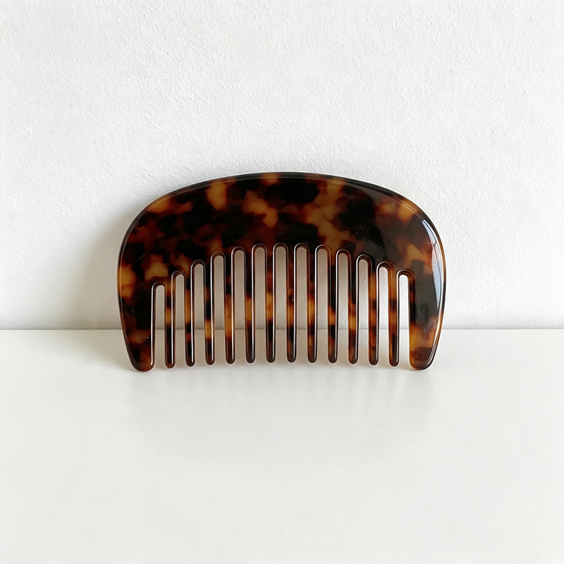 CouldNook Rounded Wide Tooth Hair Comb - Visible Tooth Profile