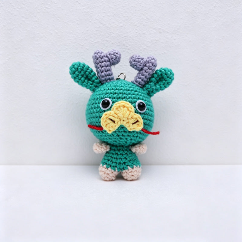 CouldNook Yarn Zodiac Animal Keychain - Ten Character Designs