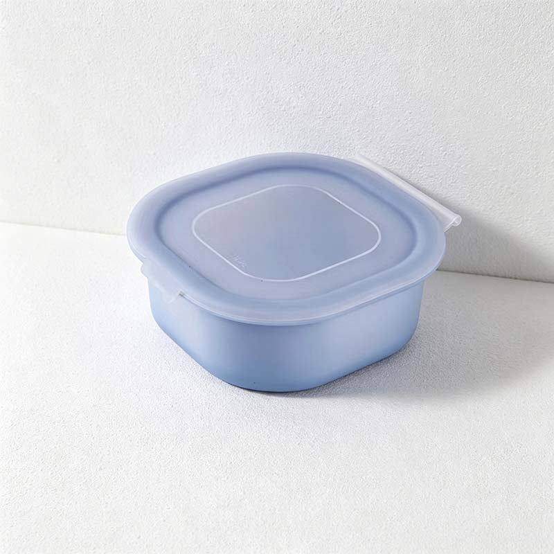 CouldNook Silicone Food Storage Container Set - Stackable Lidded Design