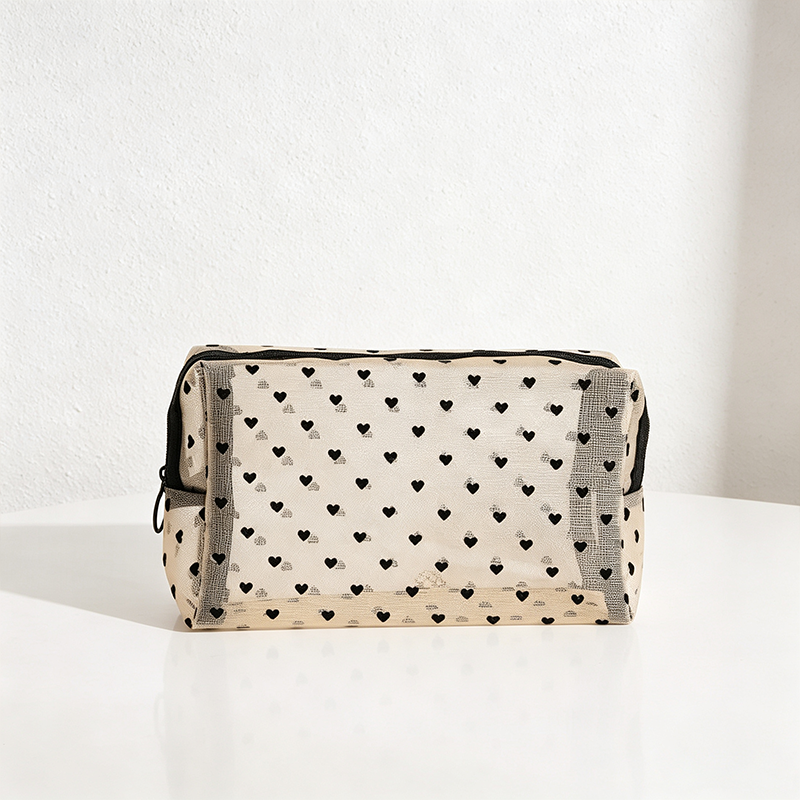 CouldNook Polka Dot Cosmetic Bag - Vanity Storage Accent