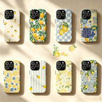 CouldNook Lemon Pattern Phone Case - Fresh Fruit Print Cover