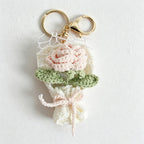 CouldNook Yarn Mini Flower Bouquet Keychain - Seven Bloom Designs