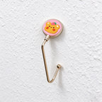 CouldNook Decorative Tabletop Bag Hook - Round Top and Curved Arm