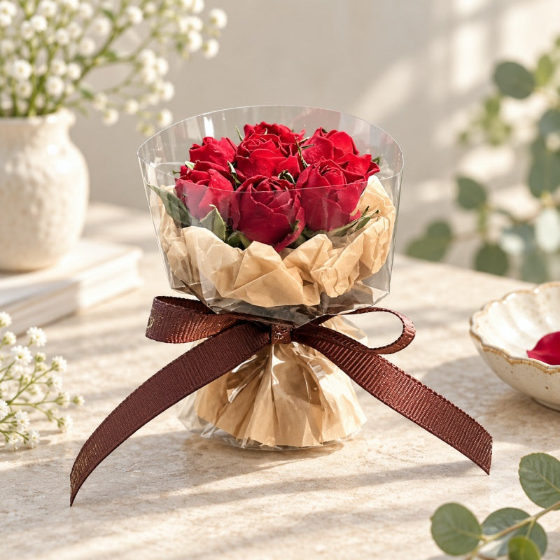 CouldNook Flower Bouquet Car Freshener - Ribbon Wrapped