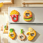 CouldNook Bottle Opener Magnetic Refrigerator - Seven Characters