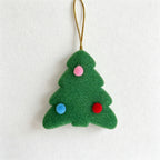 CouldNook Fabric Christmas Character Ornament - Layered Holiday Character Design