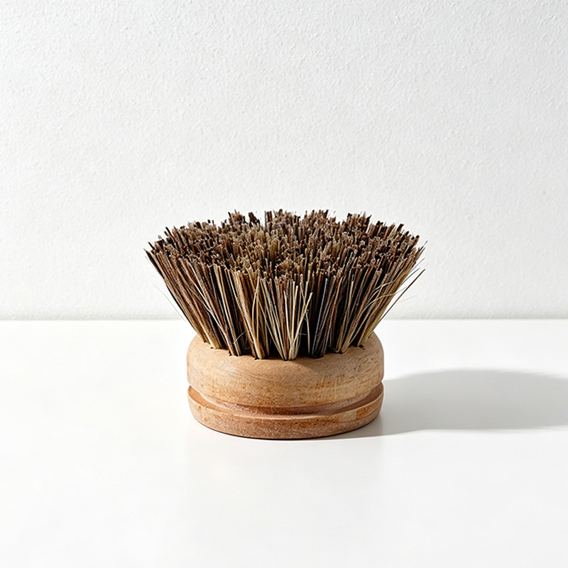 CouldNook Replaceable Pot Brush Head‑Natural Bristle Cleaning Head