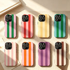 CouldNook iPhone 17 Series 2-in-1 Stripe Phone Case - Graphic Everyday Cover