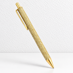CouldNook Metal Ballpoint Pen - Glitter Finishes and Slim Clip