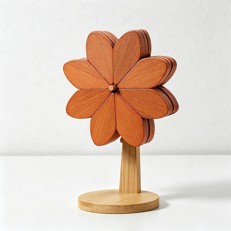 CouldNook Wood Tree Trivet - Table Heat Accent