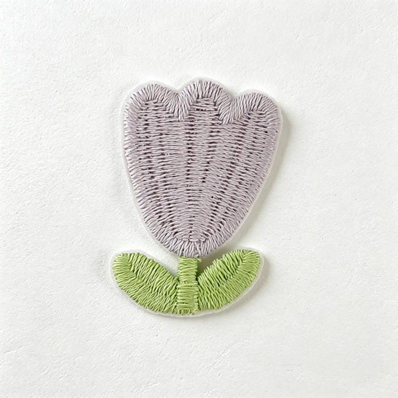 CouldNook Flower Embroidered Patch - Mini Floral Color Options