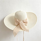 CouldNook Bow Back Sun Hat - Adjustable Wide Brim Style