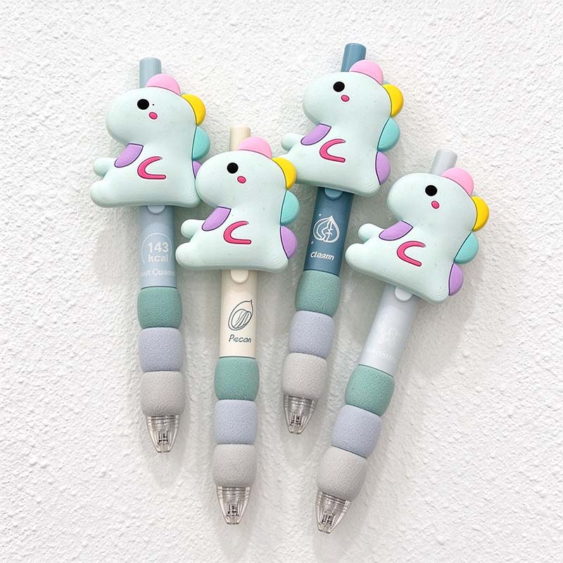 CouldNook Character Gel Pen - Expressive Topper And Segmented Grip