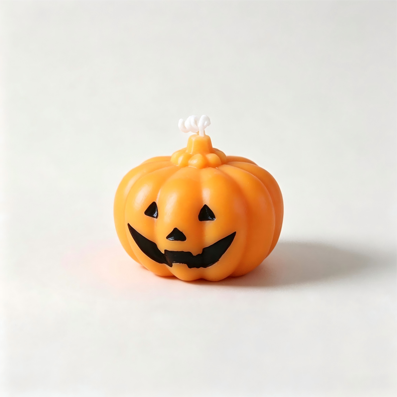 CouldNook Assorted Halloween Scented Candle‑Novelty Pumpkin Skull Tombstone Decor