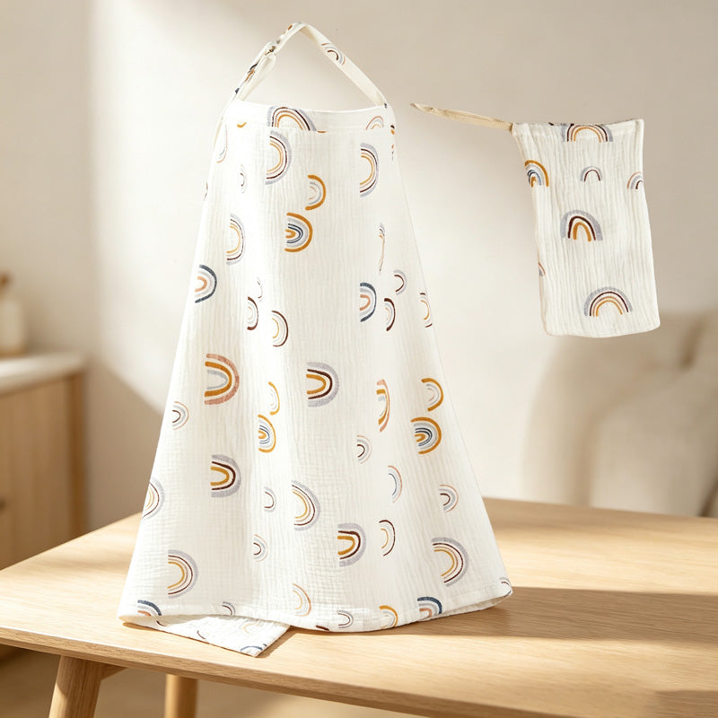 CouldNook Cotton Nursing Cover - Eight Gentle Printed Designs