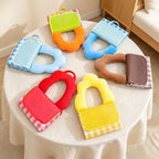 CouldNook Gingham Picnic Mat - Scalloped Carry Handle Collection