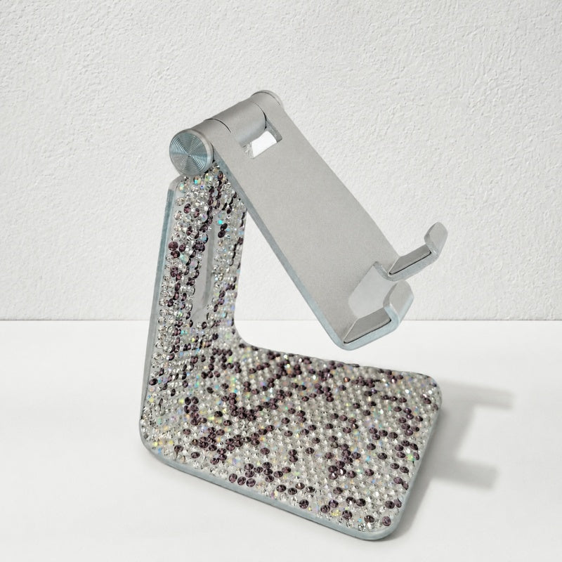 CouldNook Rhinestone Phone Stand - Folding Metal Holder