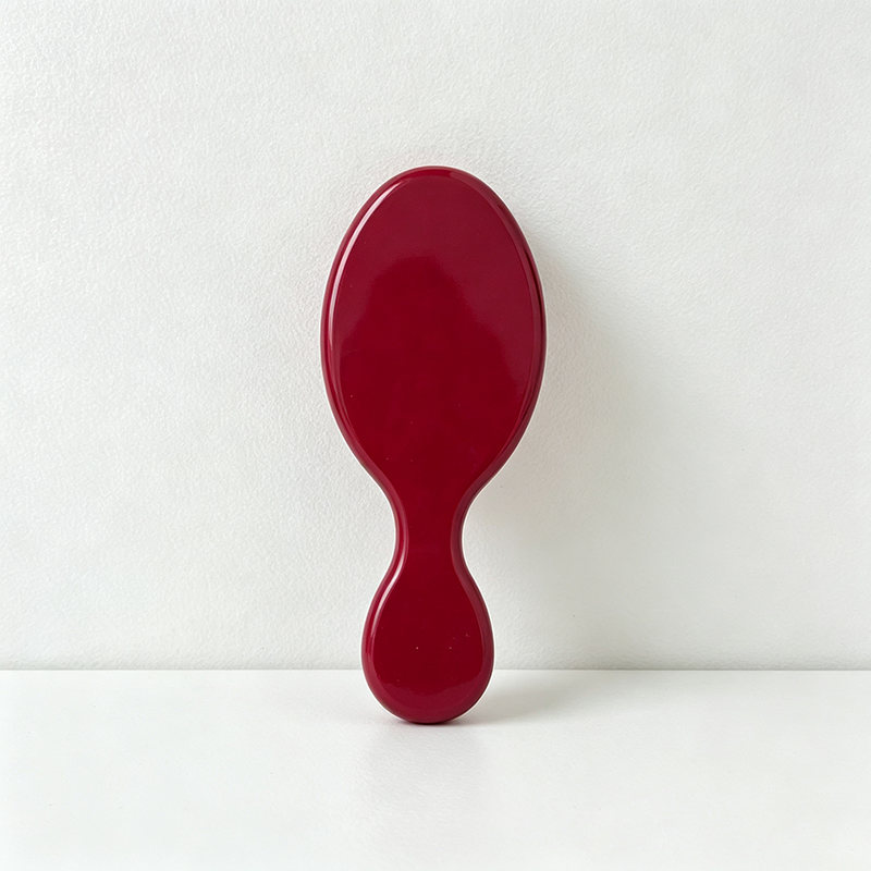 CouldNook Patterned Oval Hair Brush - Handheld Grip Profile