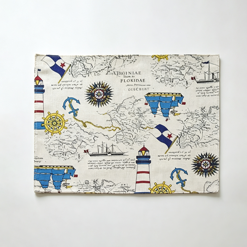CouldNook Printed Table Placemat - Dining Table Accent