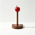 CouldNook Wooden Paper Towel Holder - Star and Apple Tops