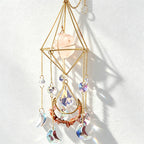 CouldNook Natural Stone Suncatcher - Celestial Crystal Drop Designs