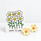CouldNook Six Petal Flower Magnet - Ten Color Options