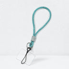 CouldNook Knotted Rhinestone Phone Wrist Strap - Clear Tether Tab