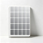 CouldNook Silver Label Stickers - Waterproof Home Decals