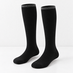 CouldNook Ribbed Calf Socks - Contrast Top Trim