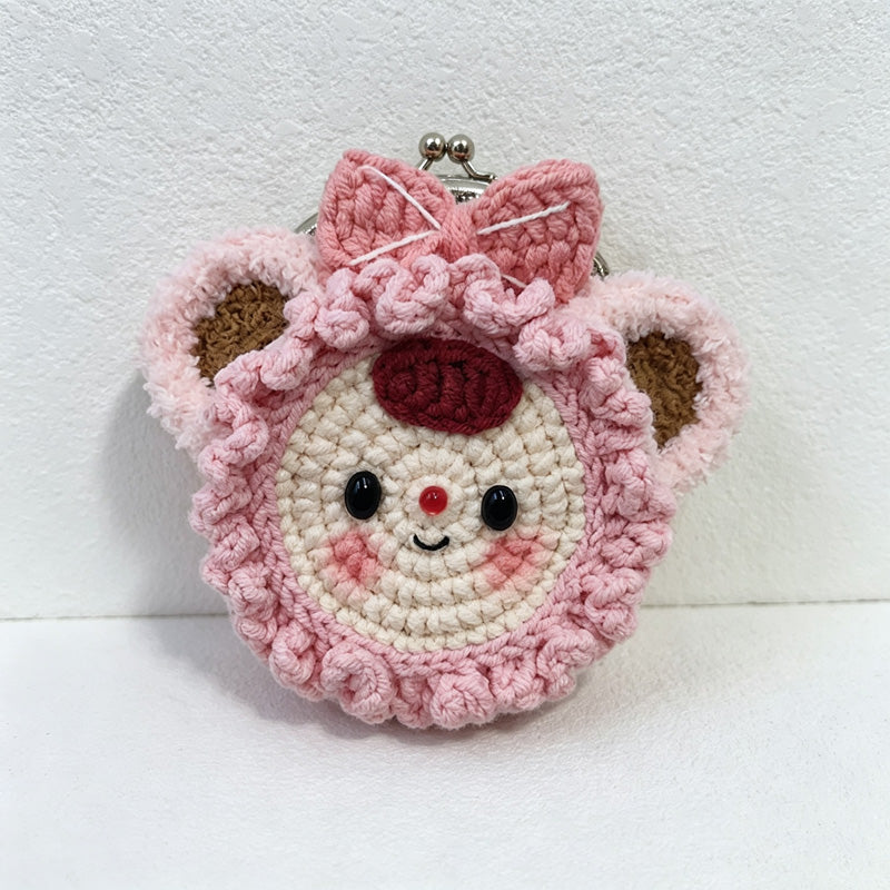 CouldNook Cotton Character Coin Purse - Twelve Rounded Designs