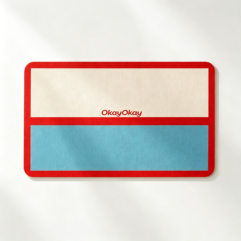 CouldNook Color Block Table Placemat - Dining Table Accent