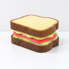 Sandwich Dishwashing Sponge with Layered Filling Details