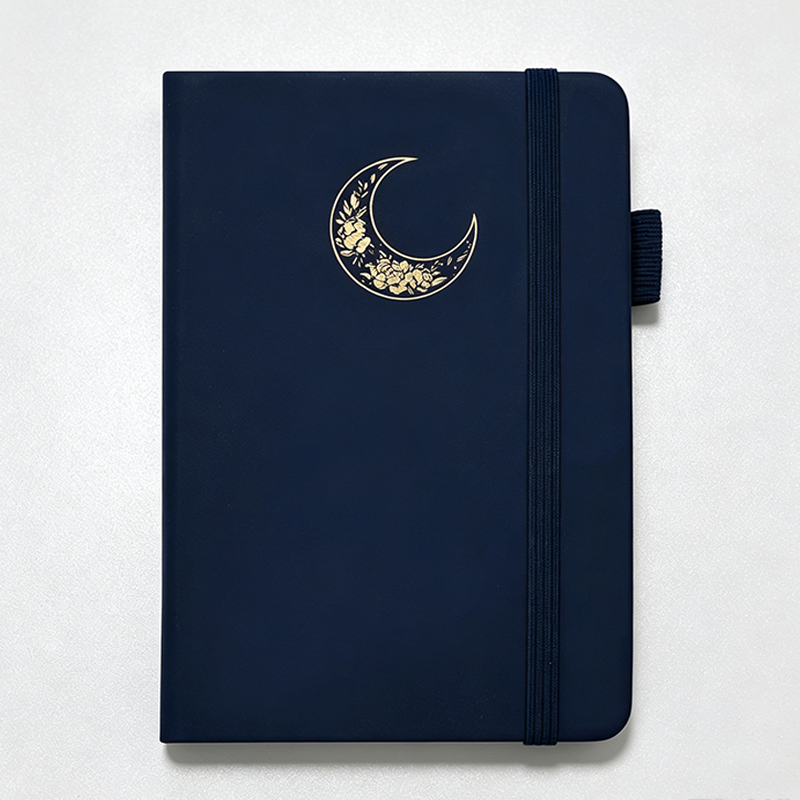 CouldNook A6 Moon Notebook - Elastic Closure Pen Loop