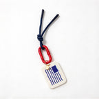 CouldNook Coastal Bag Charm - Knotted Cord and Clip