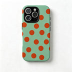 CouldNook iPhone 17 Series 2-in-1 Colorful Polka Dot Phone Case - Playful Pattern Cover