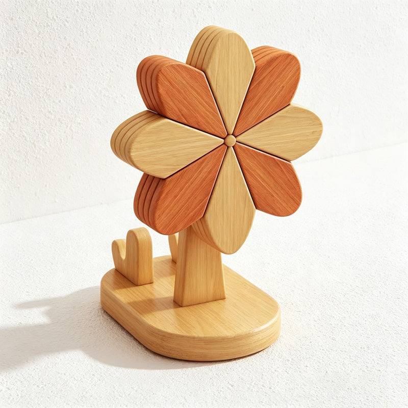 CouldNook Flower Coaster Holder - Three Petal Set Sizes