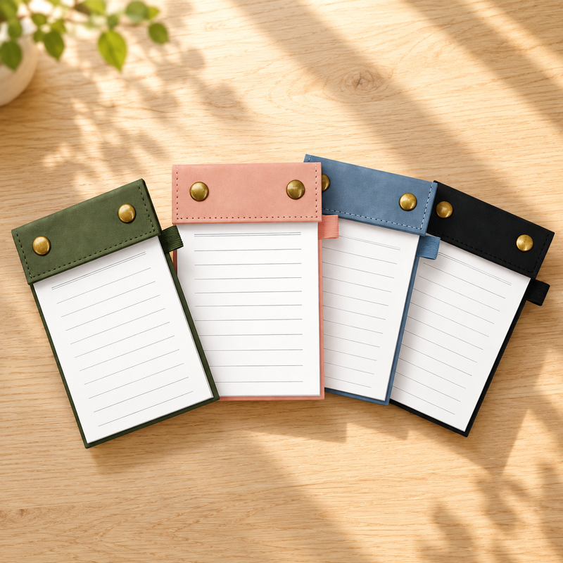 CouldNook A6 Refillable Memo Pad - Snap Button Cover