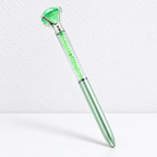 CouldNook Gem Top Ballpoint Pen - Clear Decorative Barrel and Facets