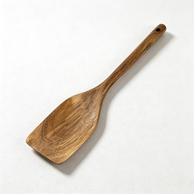 CouldNook Acacia Wood Kitchen Utensil - Slotted Spoon Collection