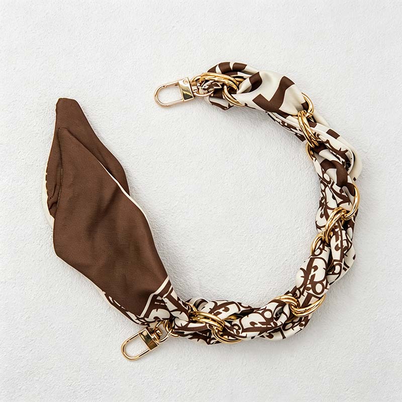 CouldNook Botanical Scarf Phone Wrist Strap - Upscale Anti‑Drop Lanyard