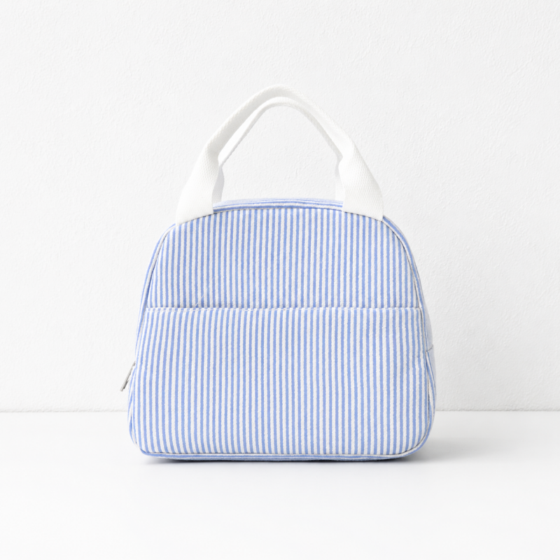 CouldNook Ribbed Lunch Bag - Rounded Top and Front Pocket