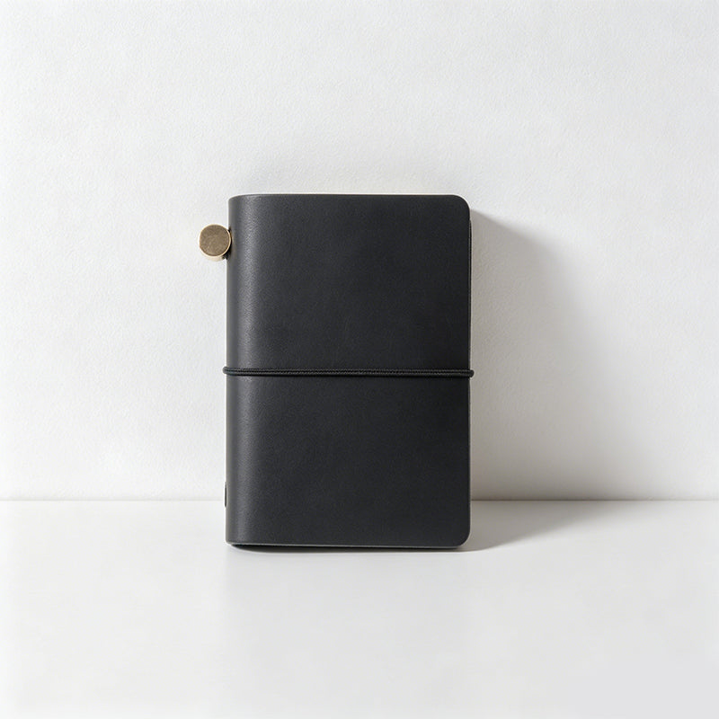CouldNook Classic Leather Portable Diary - Compact Traveler's Journal