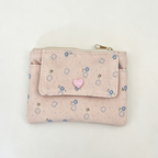 CouldNook Floral Mini Zip Organizer Bag - Practical Room Accent
