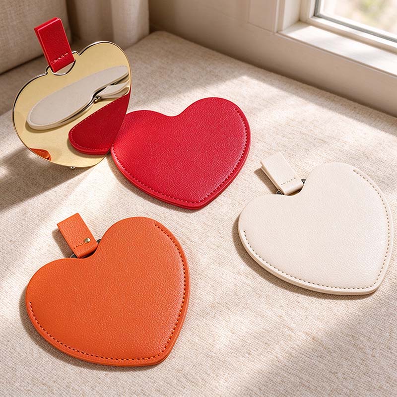 CouldNook Heart Pocket Mirror - Stitched Sleeve