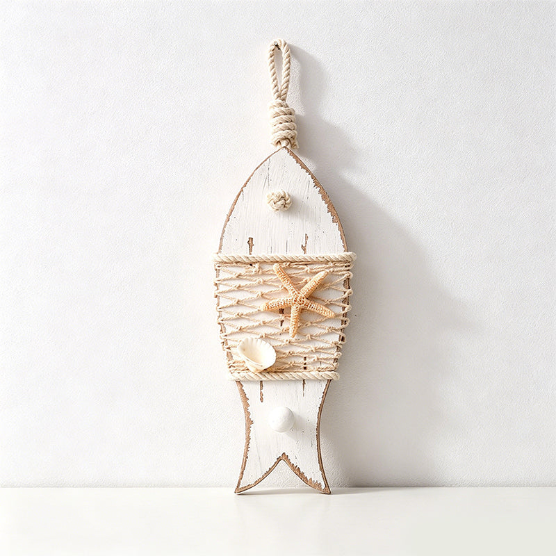 CouldNook Seahorse & Shell Hanging - Mediterranean Coastal Ornament