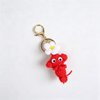 CouldNook Yarn Sprout Character Keychain - Three Attachment Styles